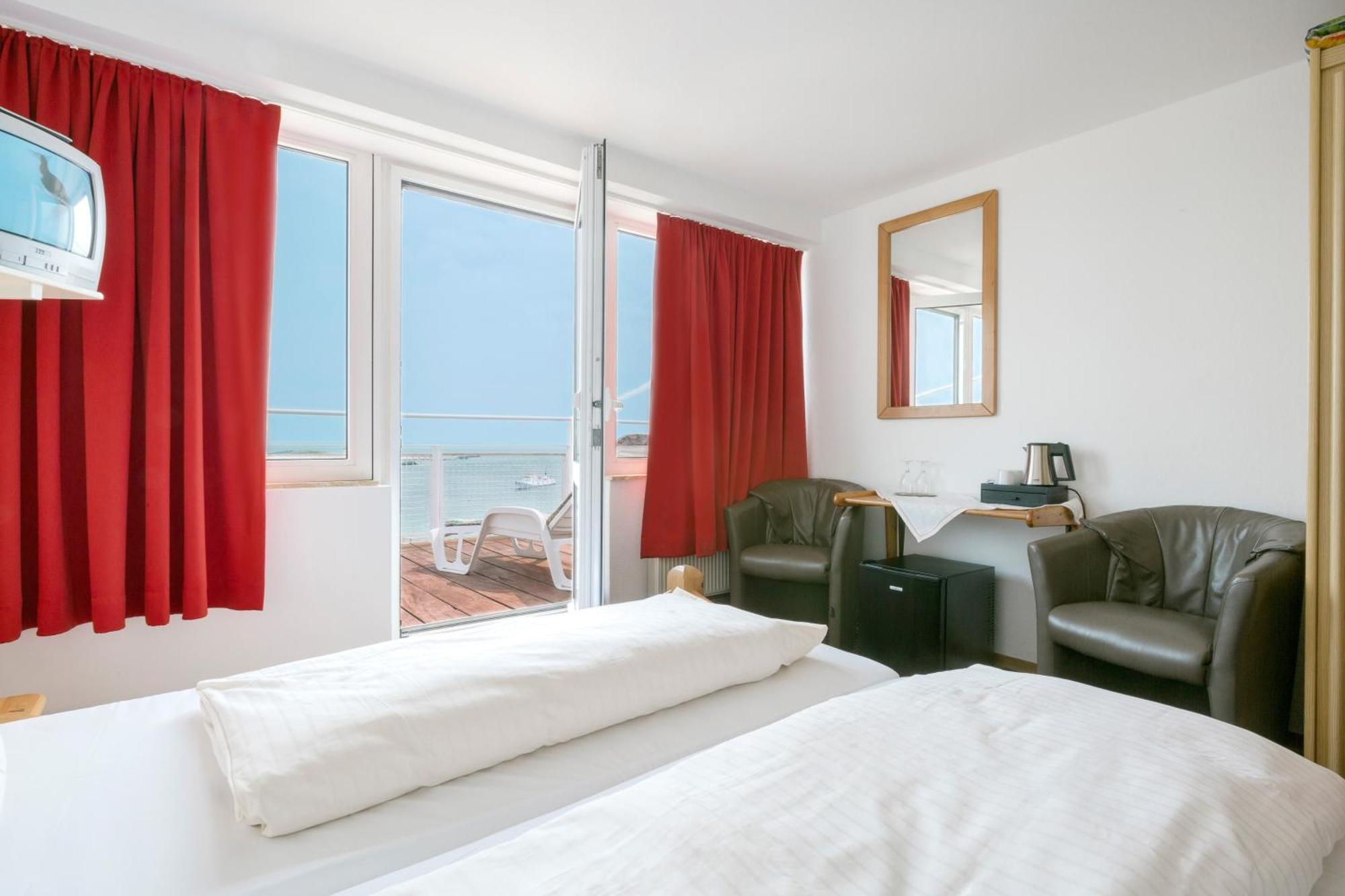 Hotel Felsen-Eck Heligoland Rum bild